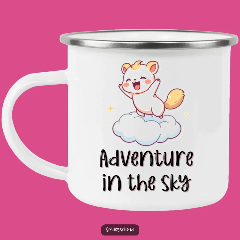 Durable Funny Bouncing Animal Cloud Mug - Adventures Fueled by Playful Energy