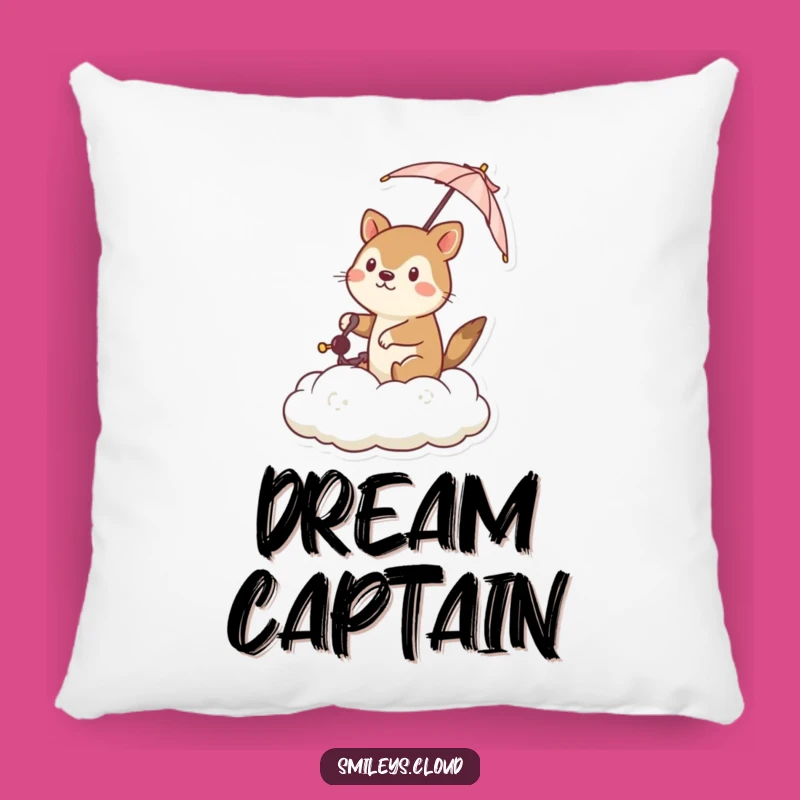 Funny Determined Animal Pillow: Rest with Courage and Gentle Humor