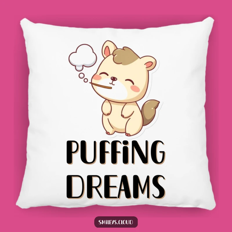 Funny Cloud Puff Animal Pillow: Snuggle Up with This Adorable Creature's Gentle Humor