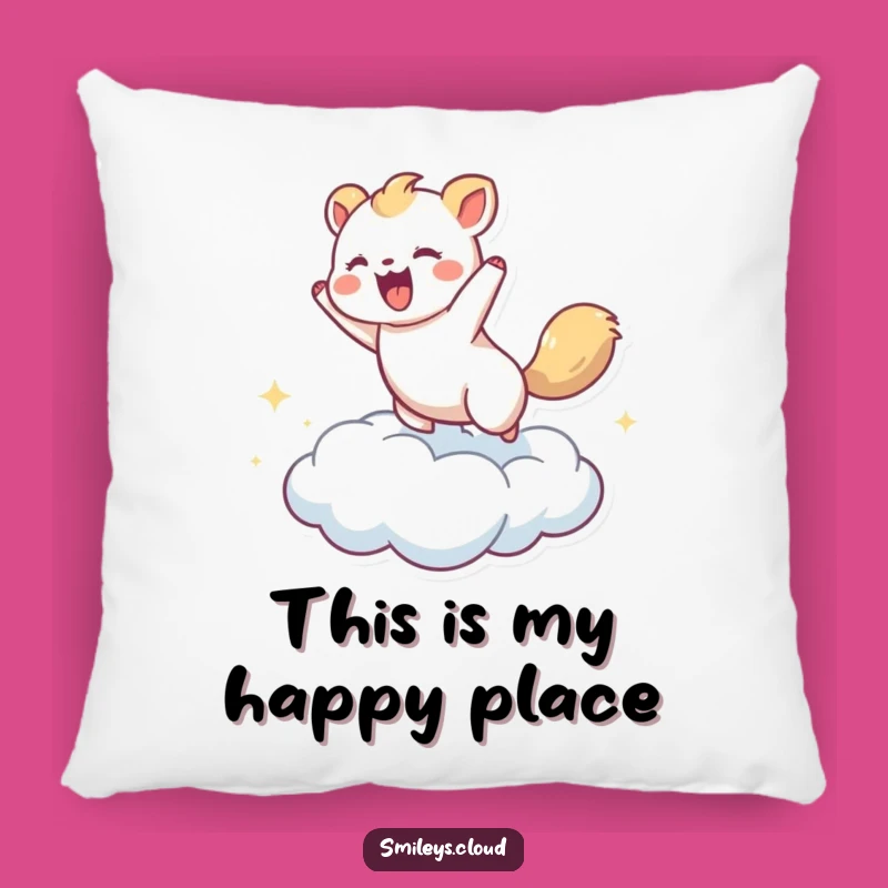 Soft Funny Bouncing Animal Cloud Pillow - Cuddly Fun for Your Couch