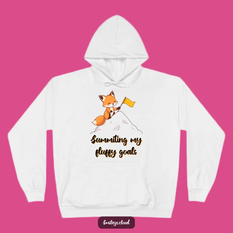 Cozy Funny Fox Cloud Climber Hoodie: The Ultimate Warm & Hilarious Gift