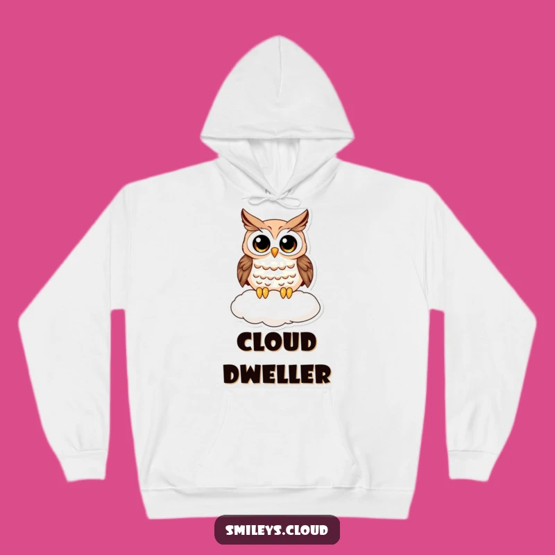 Funny Curious Owl Hoodie - Cozy & Funny Owl Gift for Ultimate Comfort
