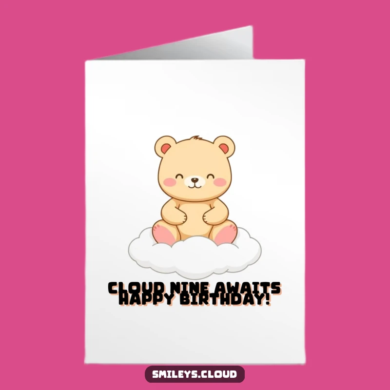 Free Printable Happy Birthday Bear Meditation Card - Hilarious Downloadable Gift