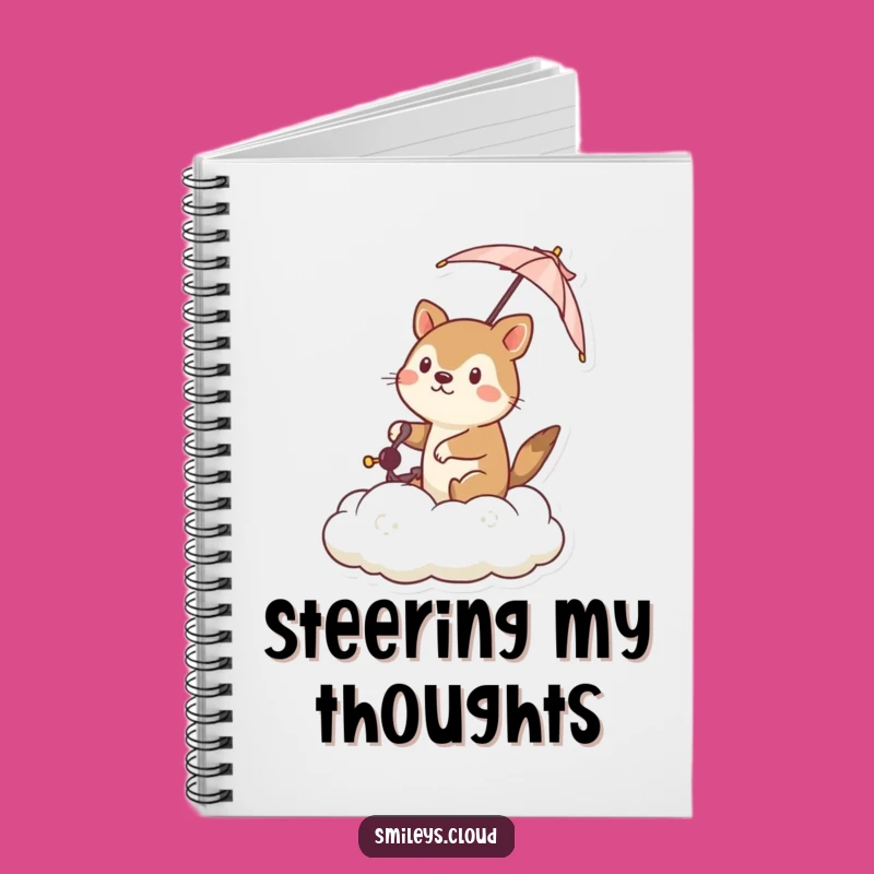 Funny Cloud Command Animal Notebook: Plan Your Adventures with This Determined Creature