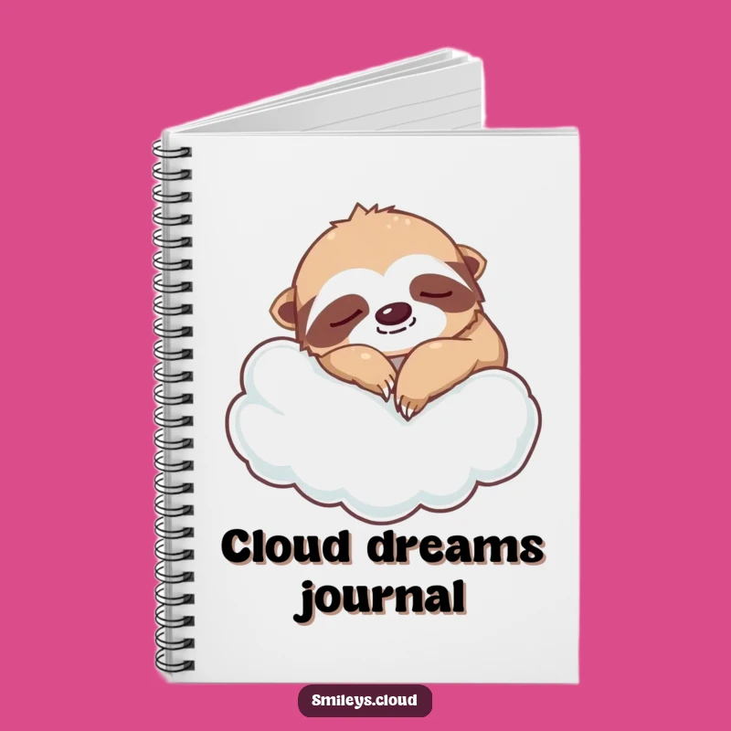 Funny Silly Sloth Notebook - Jot Down Ideas Slowly and Humorously
