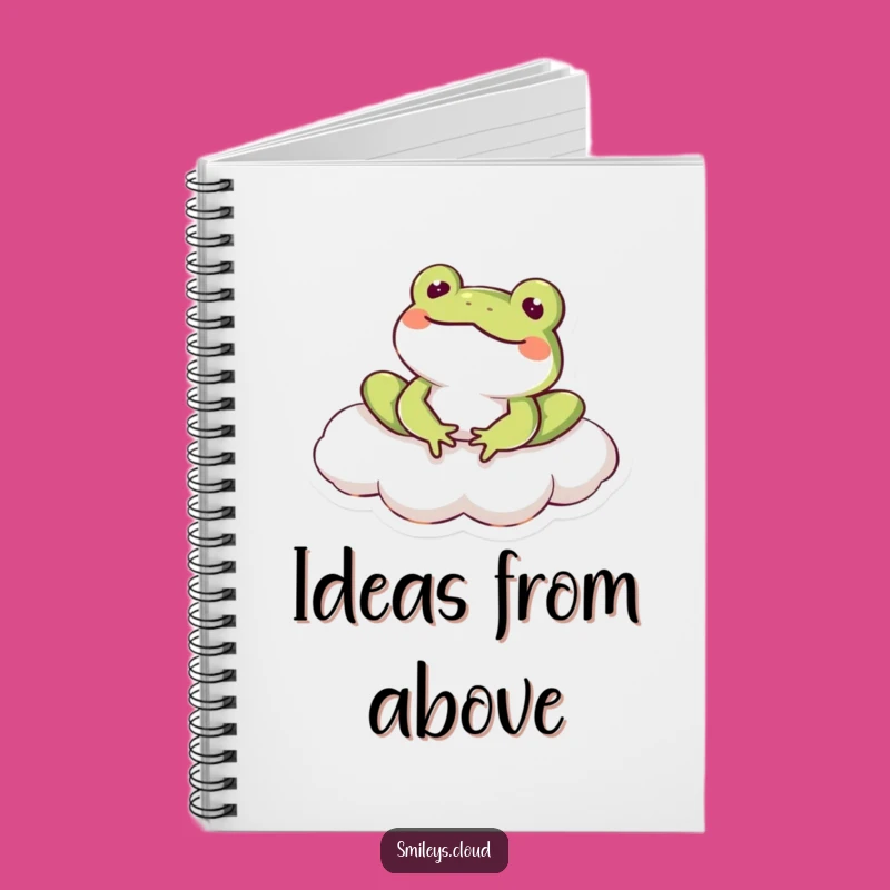 Funny Frog Cloud Journal - Hilarious Notebook for Frog Fans' Ideas