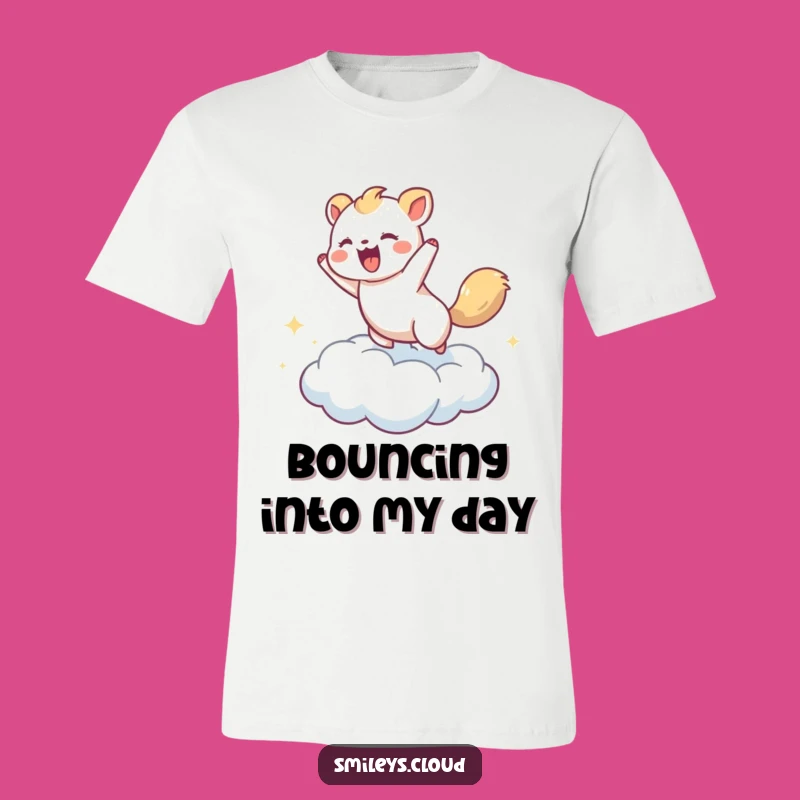 Funny Energetic Animal Cloud Tee - Wear Your Playful Spirit Proudly!