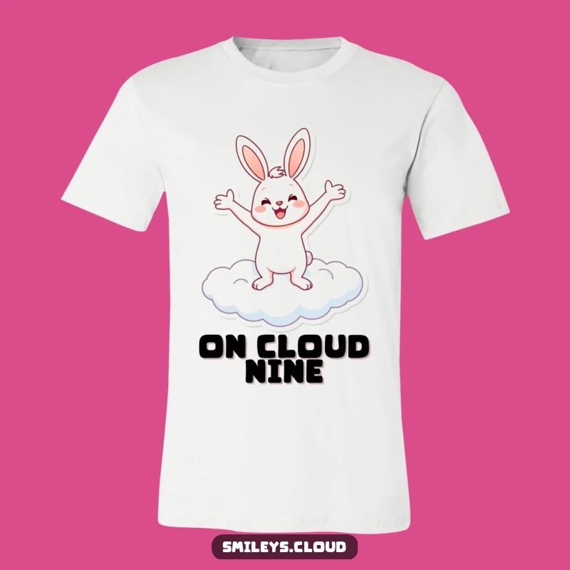 Funny Bunny Cloud T-Shirt: Spread Joy with This Hilarious Gift